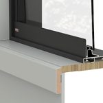 Rylock Commercial Series Louvre Primed Timber Reveal