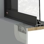 Rylock Commercial Series Louvre Plaster Reveal Offset