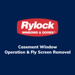 Rylock Casement Window Operation & Adjustment Video