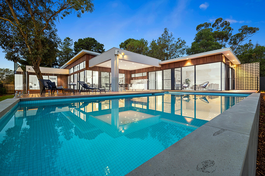Rylock windows and doors feature in Beachstone Home's award winning Banksia Residence
