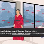 Low E Glass for Windows and Doors