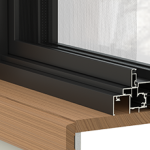Casement Window Thermally Broken - Commercial Series