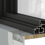 Casement Window Thermally Broken - Commercial Series